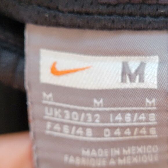 NIKE Black Track Pants Two Front Pockets Stretchable Waist Men's Size Medium - Picture 3 of 9